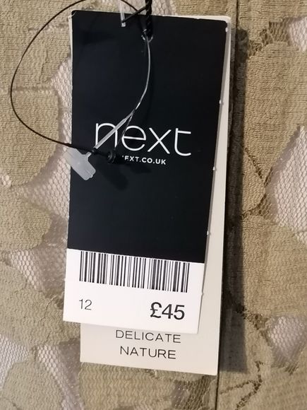 Next Womens dress 12  occasion dress Fully Lined Intricate Lace detail new - Picture 5 of 12